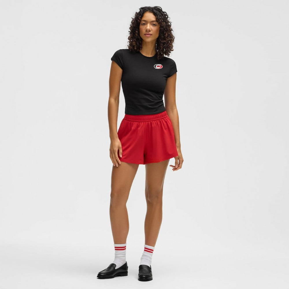 Carolina Hurricanes lululemon Women's Baby T-Shirt - Black - NHL 203170008