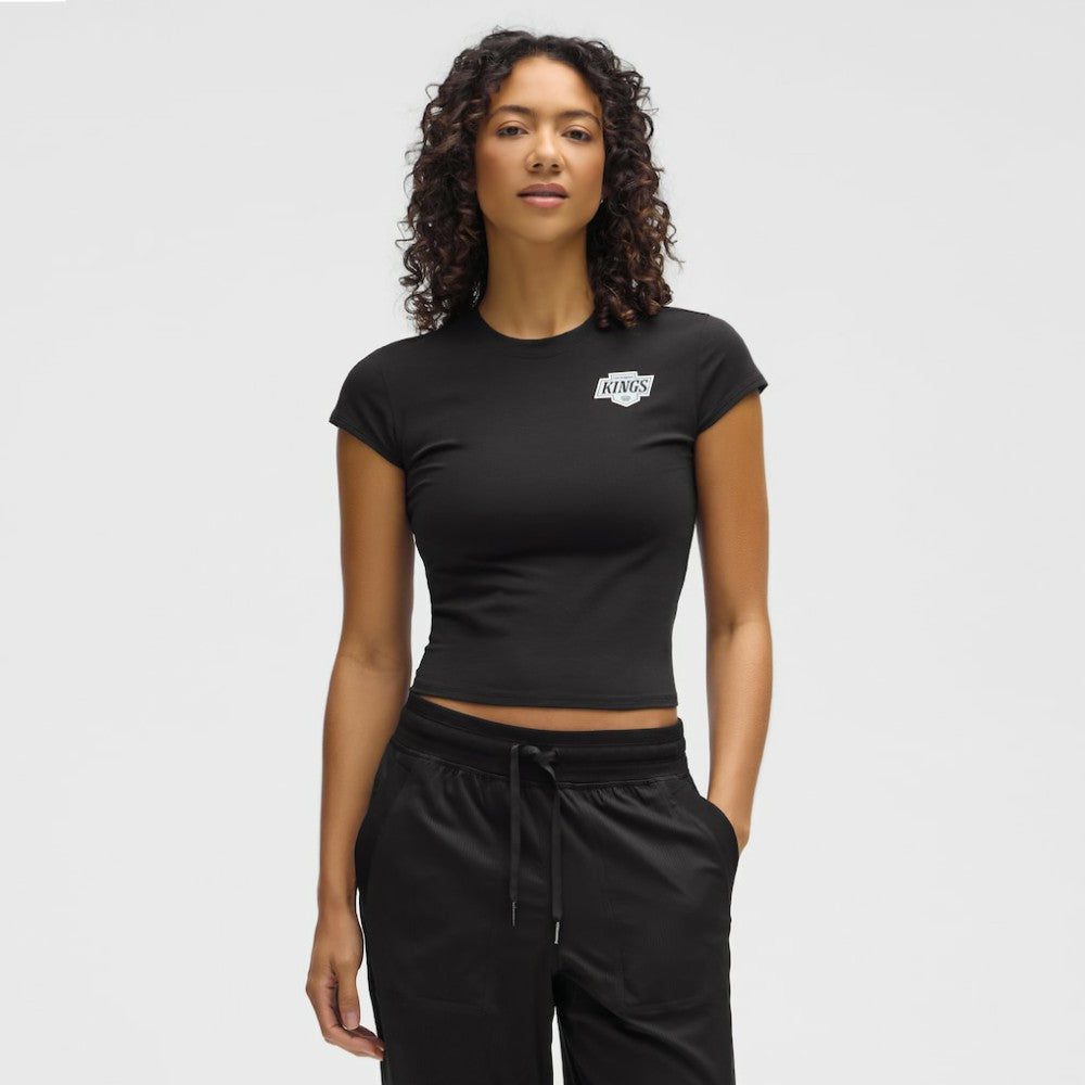 Los Angeles Kings lululemon Women's Baby T-Shirt - Black - NHL 203170011