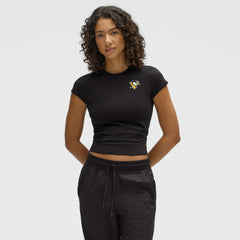 Pittsburgh Penguins lululemon Women's Baby T-Shirt - Black - NHL 203170014