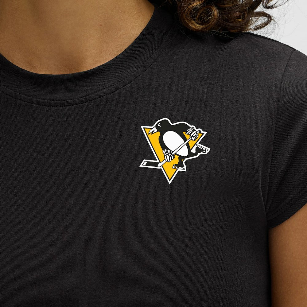 Pittsburgh Penguins lululemon Women's Baby T-Shirt - Black - NHL 203170014