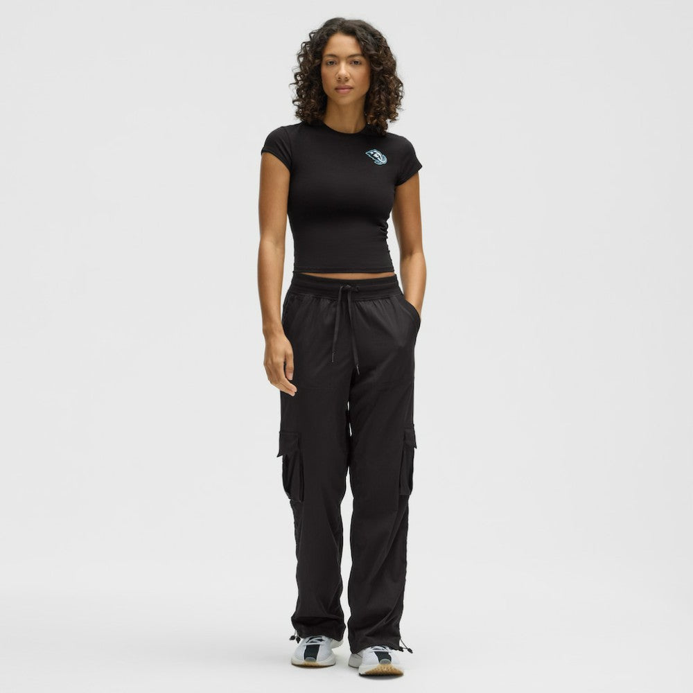 Utah Mammoth lululemon Women's Baby T-Shirt - Black - NHL 203170015
