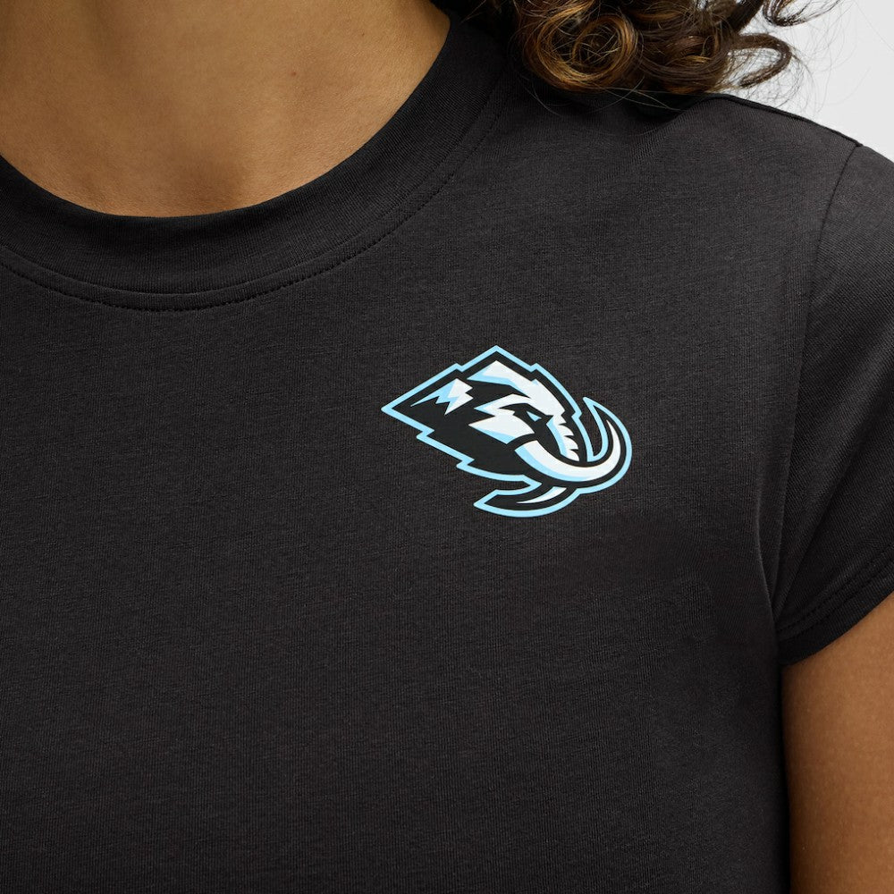 Utah Mammoth lululemon Women's Baby T-Shirt - Black - NHL 203170015