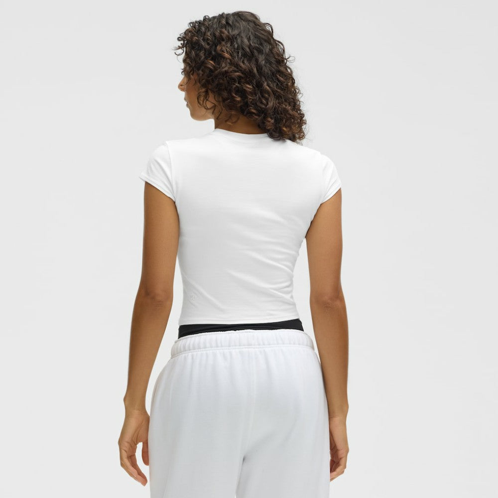 Boston Bruins lululemon Women's Baby T-Shirt - White - NHL 203170016