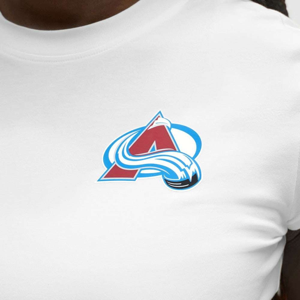 Colorado Avalanche lululemon Women's Baby T-Shirt - White - NHL 203170020