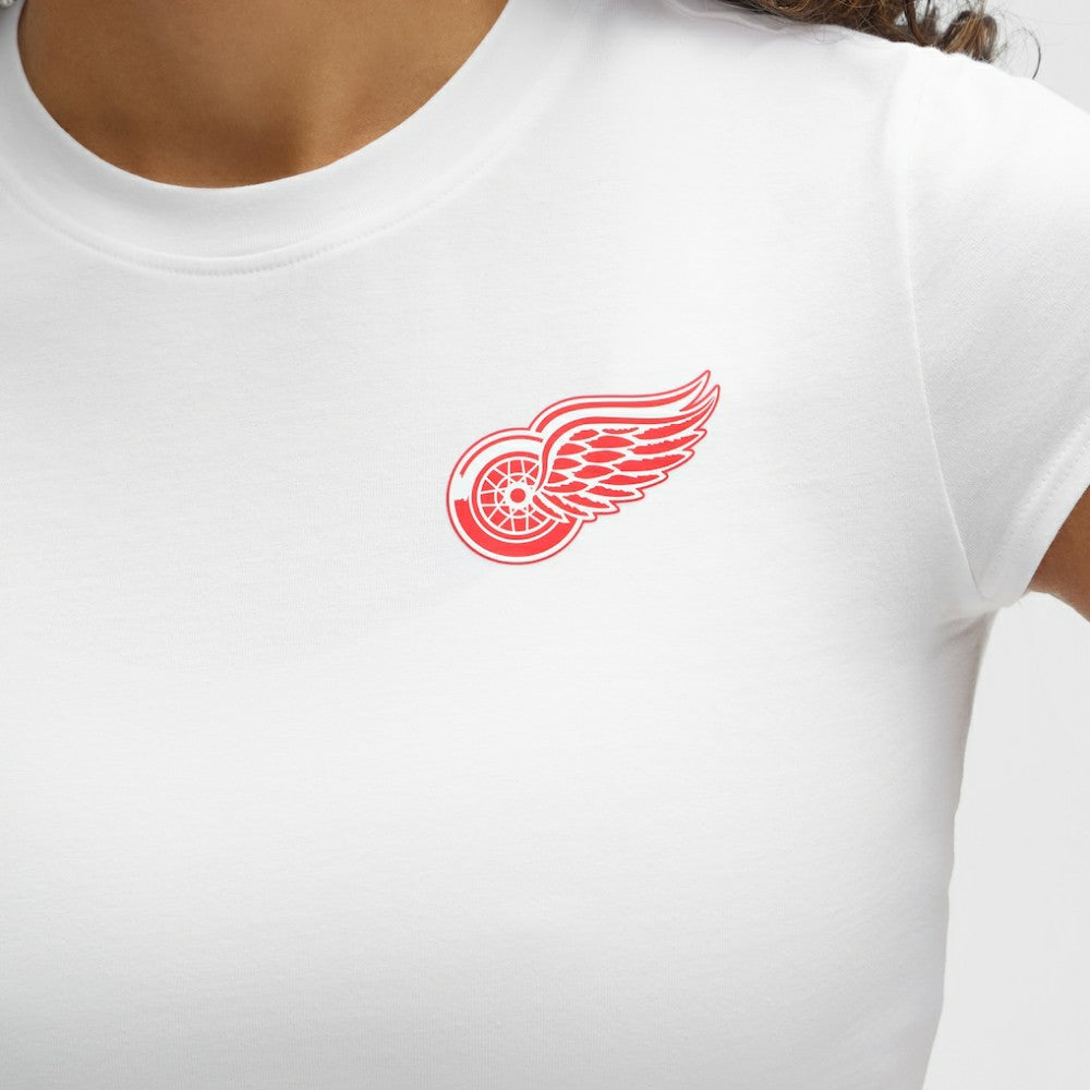 Detroit Red Wings lululemon Women's Baby T-Shirt - White - NHL 203170022