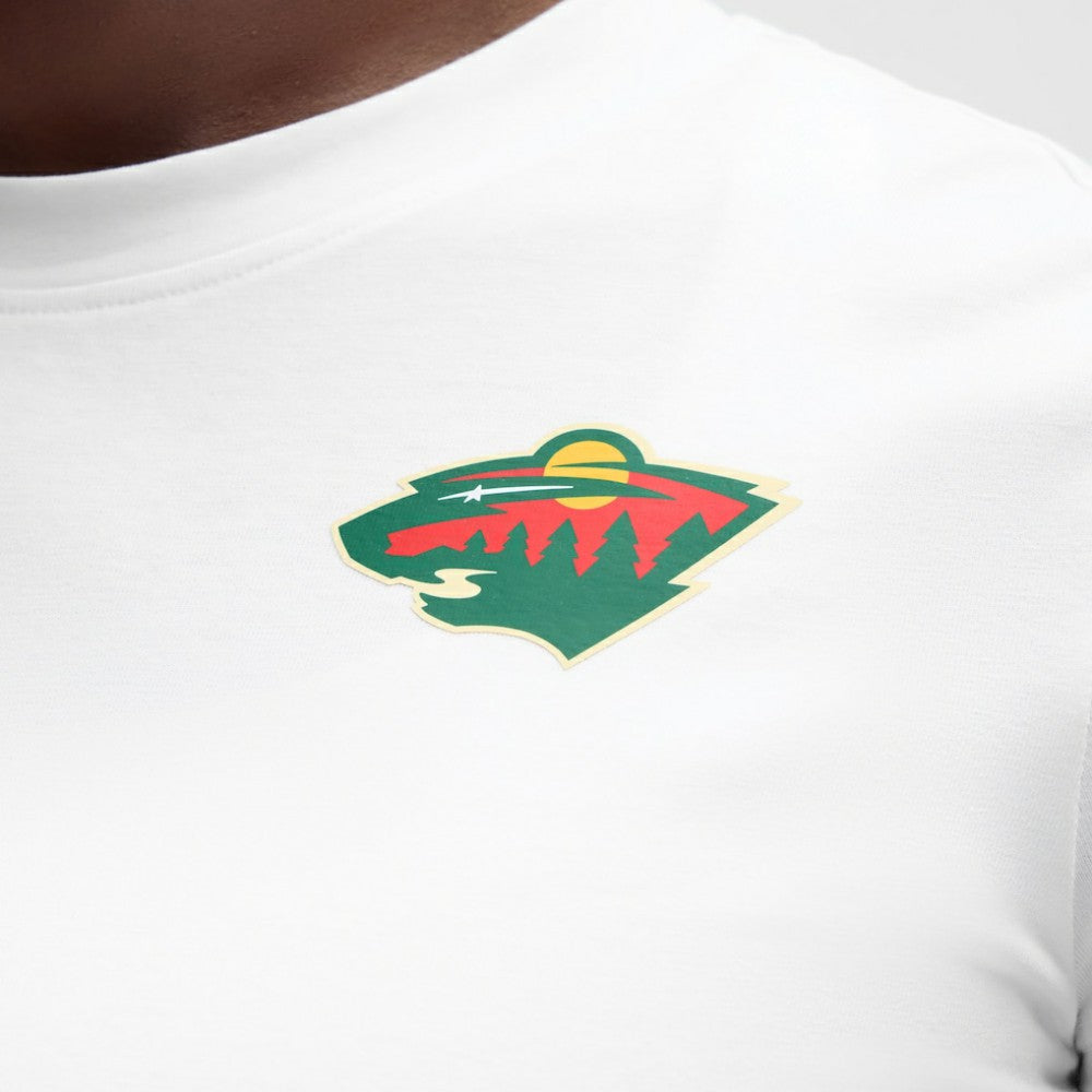 Minnesota Wild lululemon Women's Baby T-Shirt - White - NHL 203170025