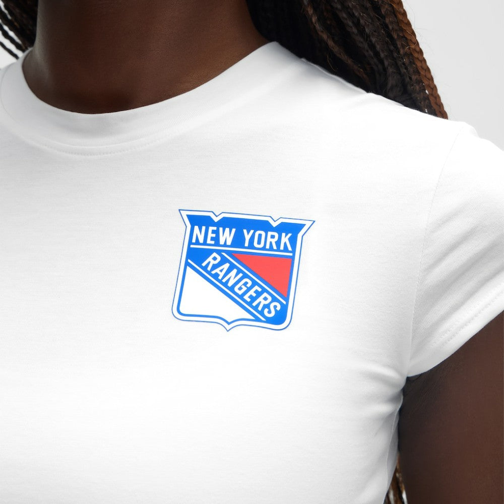 New York Rangers lululemon Women's Baby T-Shirt - White - NHL 203170029