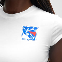 New York Rangers lululemon Women's Baby T-Shirt - White - NHL 203170029