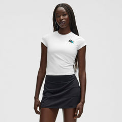 San Jose Sharks lululemon Women's Baby T-Shirt - White - NHL 203170030
