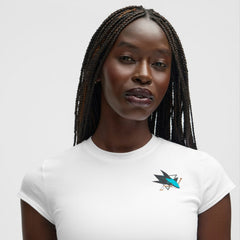 San Jose Sharks lululemon Women's Baby T-Shirt - White - NHL 203170030