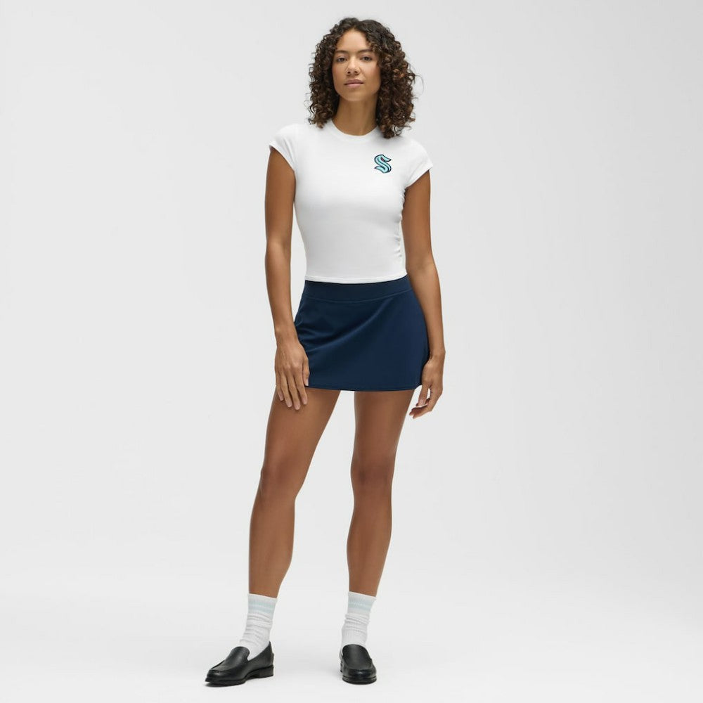 Seattle Kraken lululemon Women's Baby T-Shirt - White - NHL 203170031