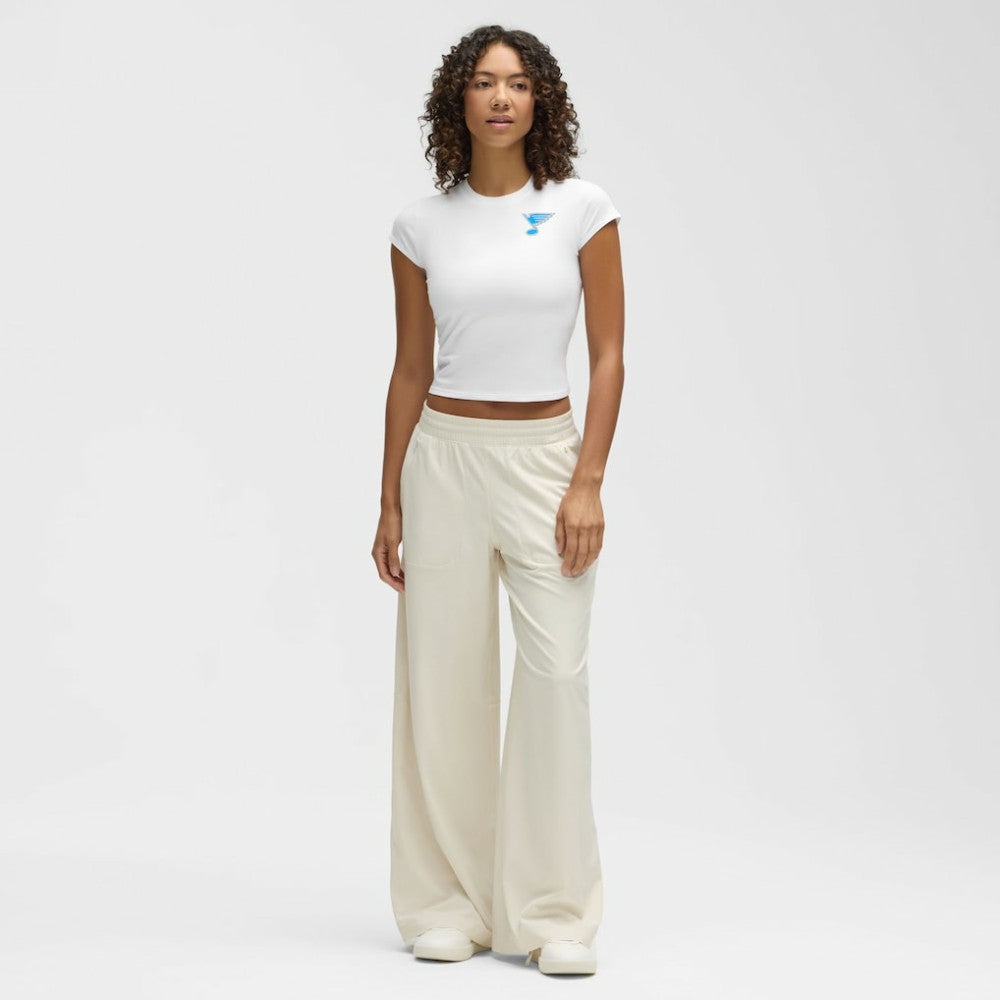 St. Louis Blues lululemon Women's Baby T-Shirt - White - NHL 203170032