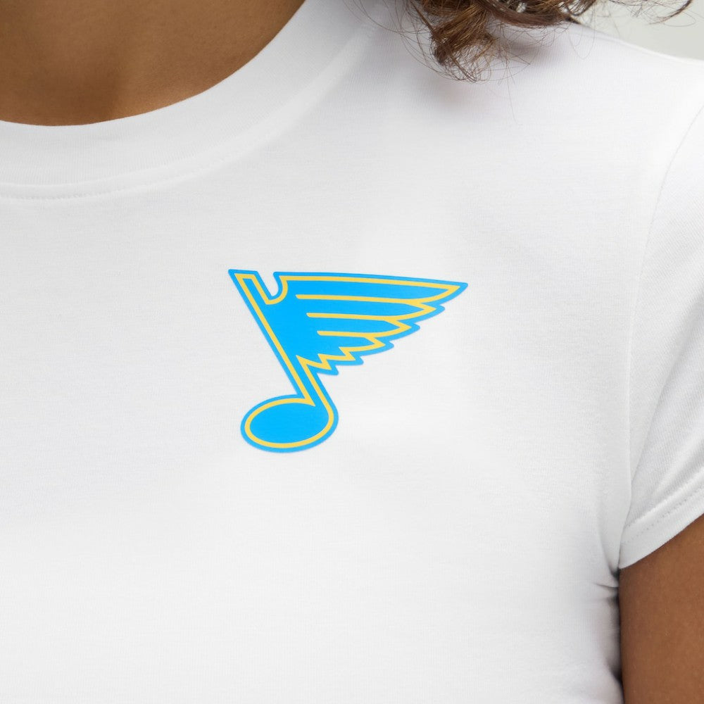 St. Louis Blues lululemon Women's Baby T-Shirt - White - NHL 203170032