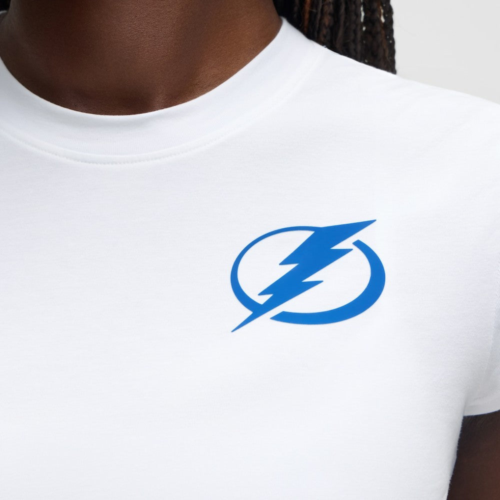 Tampa Bay Lightning lululemon Women's Baby T-Shirt - White - NHL 203170033
