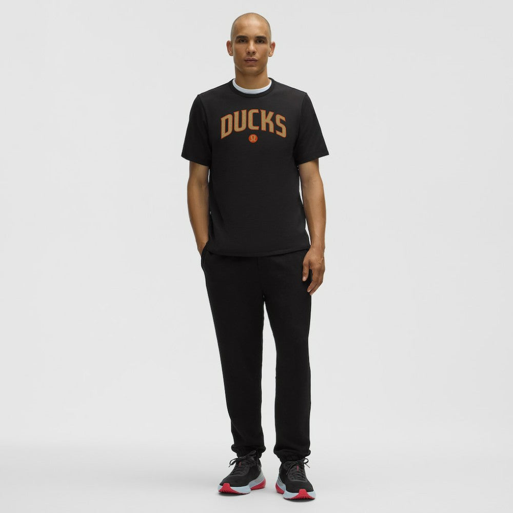 Anaheim Ducks lululemon Organic Cotton Classic-Fit T-Shirt - Black - NHL 203170039