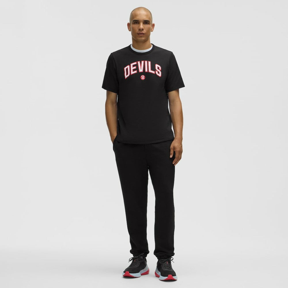 New Jersey Devils lululemon Organic Cotton Classic-Fit T-Shirt - Black - NHL 203170045
