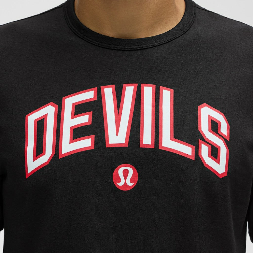New Jersey Devils lululemon Organic Cotton Classic-Fit T-Shirt - Black - NHL 203170045