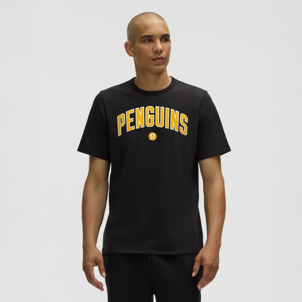 Pittsburgh Penguins lululemon Organic Cotton Classic-Fit T-Shirt - Black - NHL 203170048