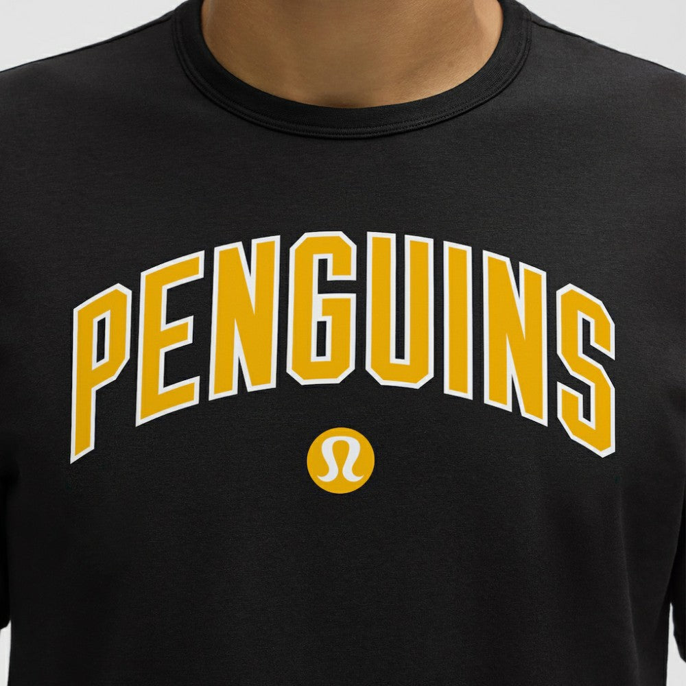 Pittsburgh Penguins lululemon Organic Cotton Classic-Fit T-Shirt - Black - NHL 203170048