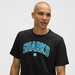 San Jose Sharks lululemon Organic Cotton Classic-Fit T-Shirt - Black - NHL 203170049