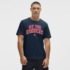 New York Rangers lululemon Organic Cotton Classic-Fit T-Shirt - Blue - NHL 203170052