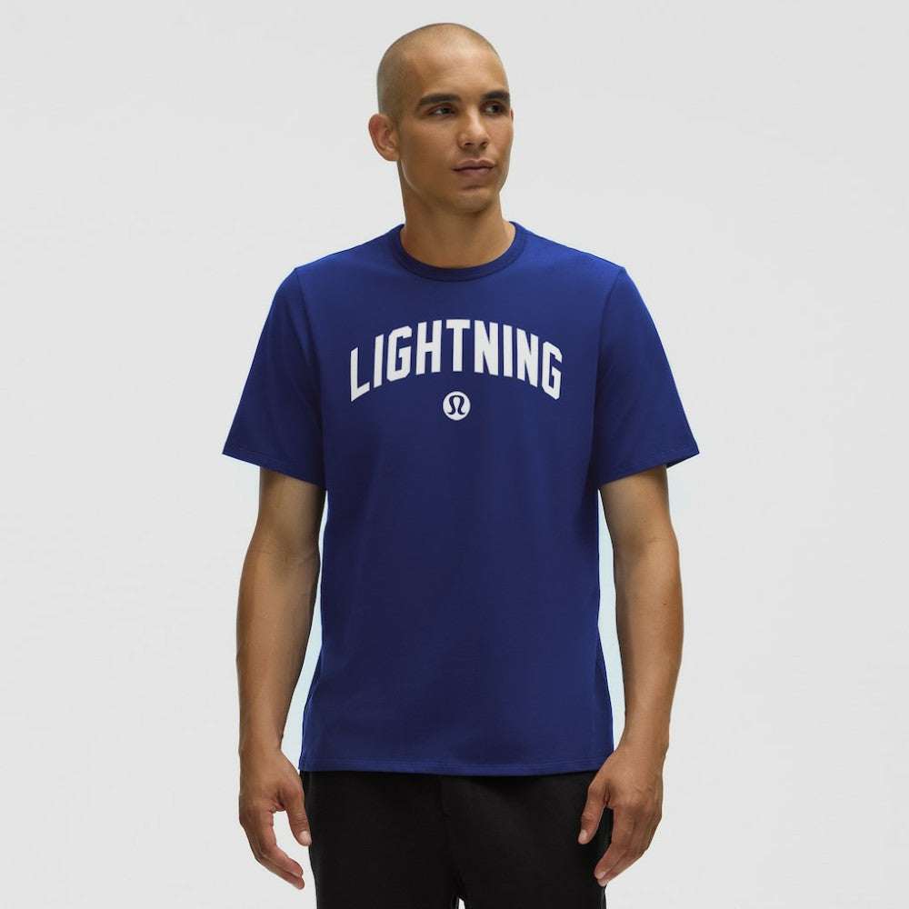 Tampa Bay Lightning lululemon Organic Cotton Classic-Fit T-Shirt - Larkspur - NHL 203170057