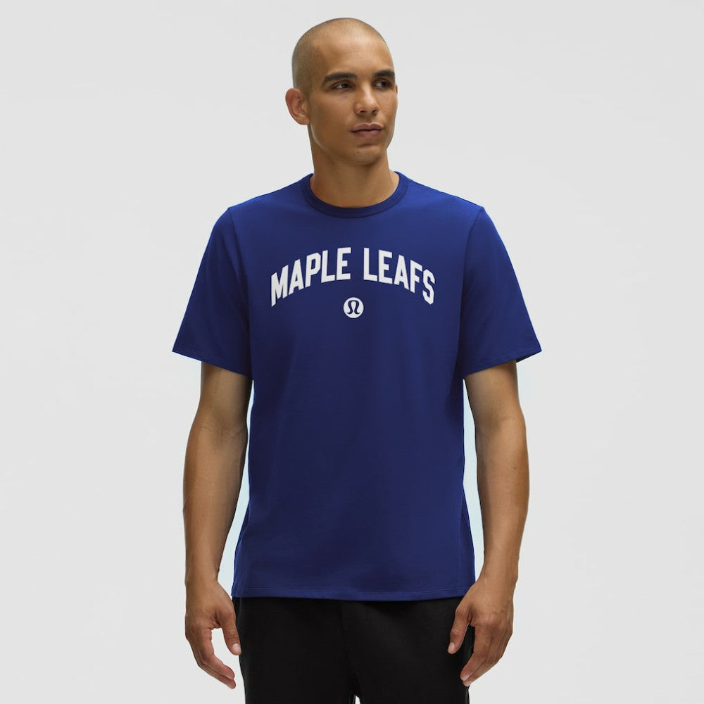 Toronto Maple Leafs lululemon Organic Cotton Classic-Fit T-Shirt - Larkspur - NHL 203170058