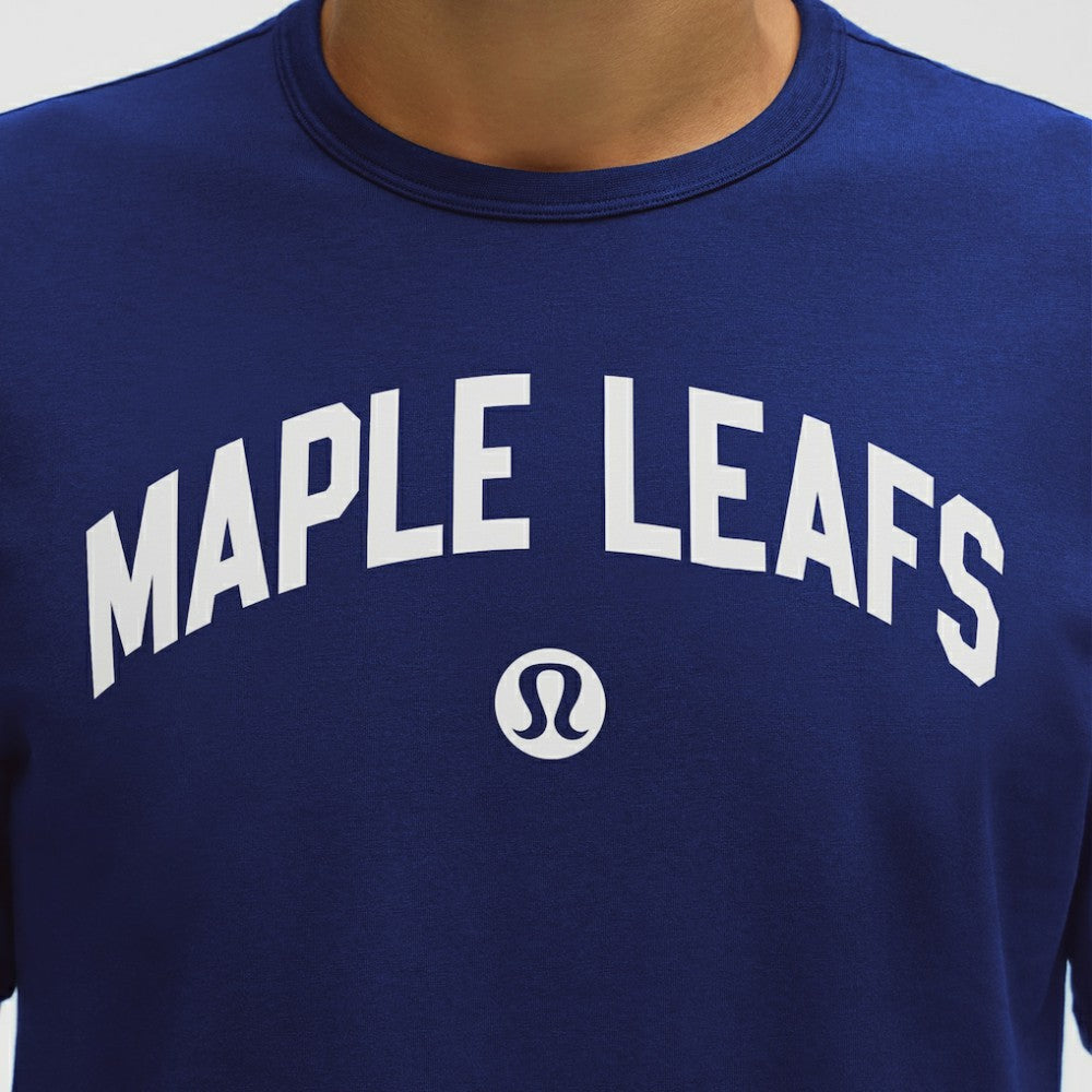 Toronto Maple Leafs lululemon Organic Cotton Classic-Fit T-Shirt - Larkspur - NHL 203170058