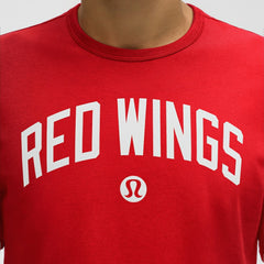 Detroit Red Wings lululemon Organic Cotton Classic-Fit T-Shirt - True Red - NHL 203170062