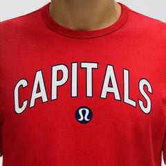 Washington Capitals lululemon Organic Cotton Classic-Fit T-Shirt - True Red - NHL 203170065