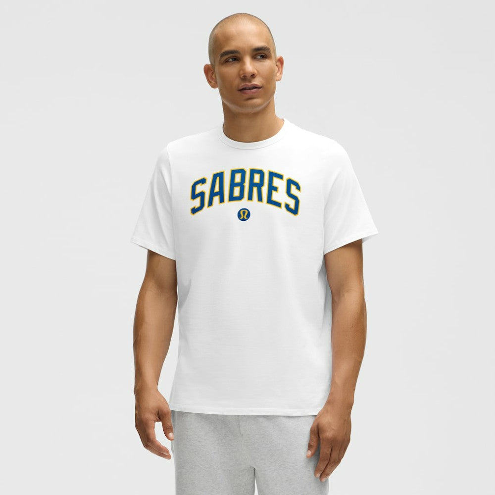 Buffalo Sabres lululemon Organic Cotton Classic-Fit T-Shirt - White - NHL 203170066