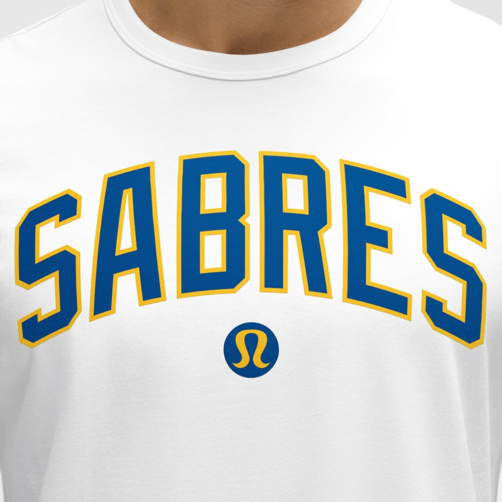 Buffalo Sabres lululemon Organic Cotton Classic-Fit T-Shirt - White - NHL 203170066