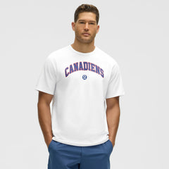 Montreal Canadiens lululemon Organic Cotton Classic-Fit T-Shirt - White - NHL 203170070