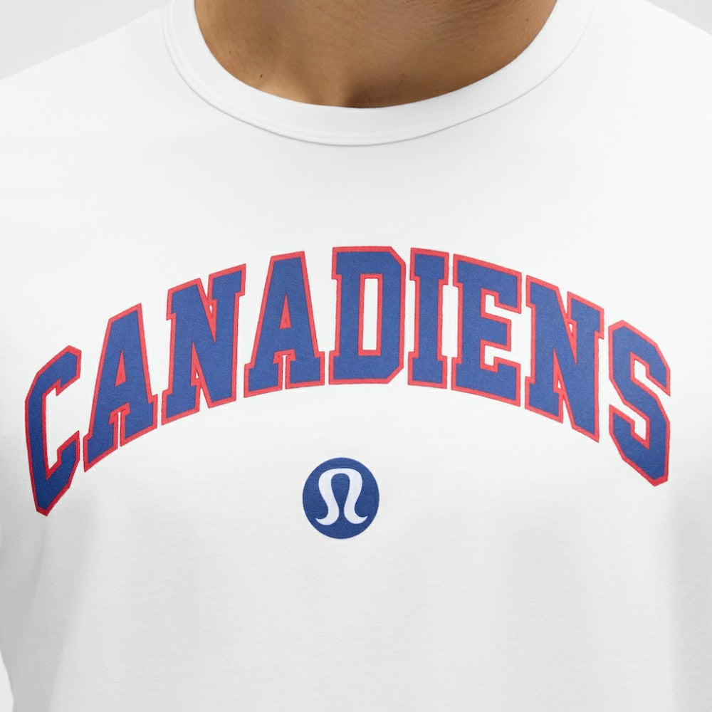 Montreal Canadiens lululemon Organic Cotton Classic-Fit T-Shirt - White - NHL 203170070