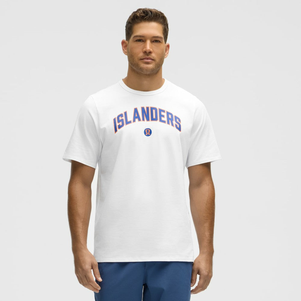New York Islanders lululemon Organic Cotton Classic-Fit T-Shirt - White - NHL 203170071