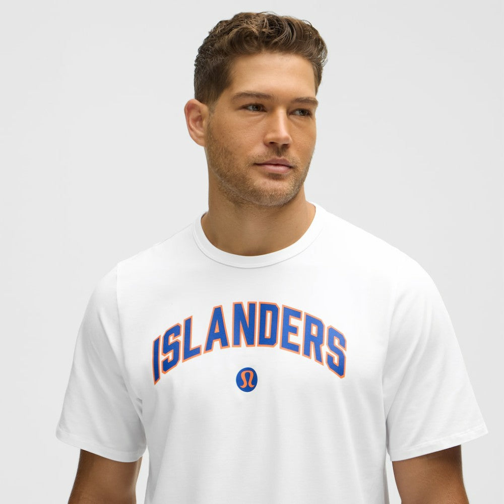 New York Islanders lululemon Organic Cotton Classic-Fit T-Shirt - White - NHL 203170071