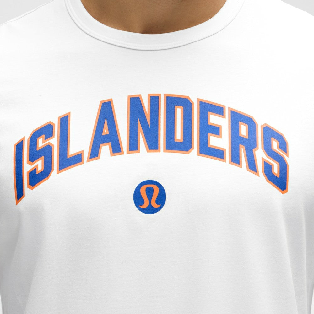New York Islanders lululemon Organic Cotton Classic-Fit T-Shirt - White - NHL 203170071