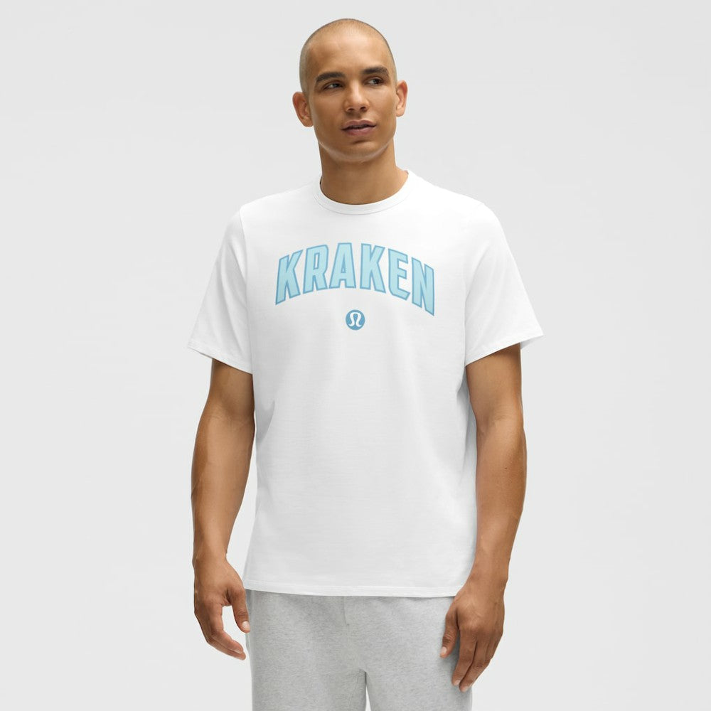 Seattle Kraken lululemon Organic Cotton Classic-Fit T-Shirt - White - NHL 203170072