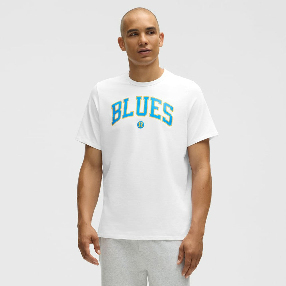 St. Louis Blues lululemon Organic Cotton Classic-Fit T-Shirt - White - NHL 203170073