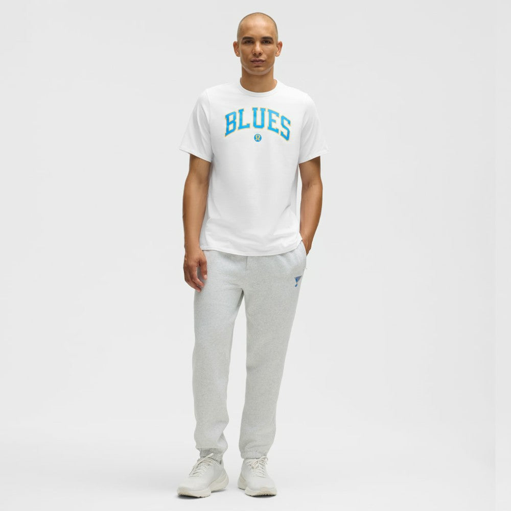 St. Louis Blues lululemon Organic Cotton Classic-Fit T-Shirt - White - NHL 203170073
