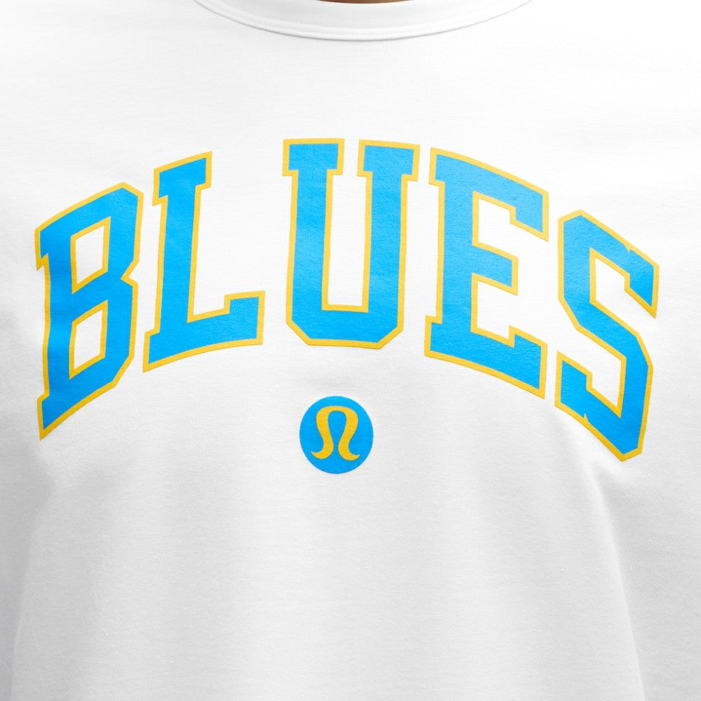 St. Louis Blues lululemon Organic Cotton Classic-Fit T-Shirt - White - NHL 203170073