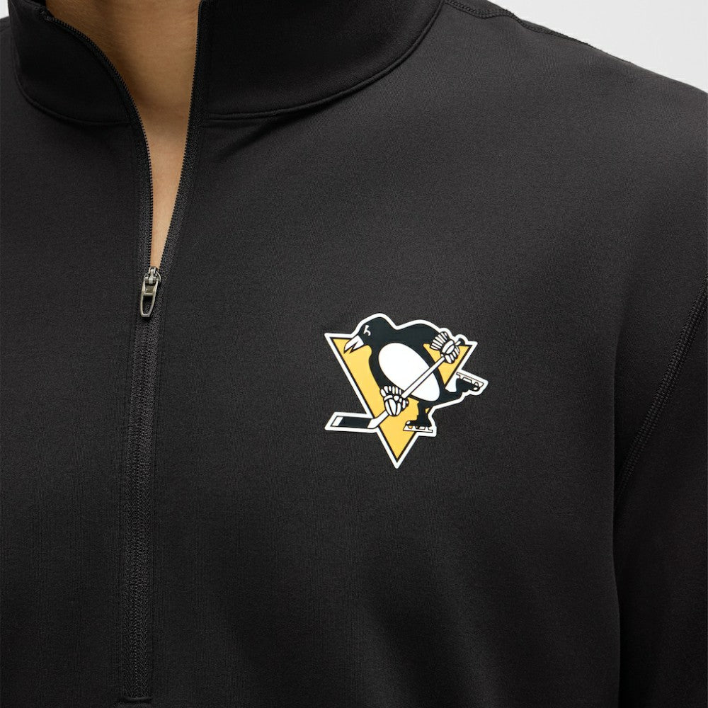 Pittsburgh Penguins lululemon Soft Jersey Half-Zip Pullover - Black - NHL 203170098