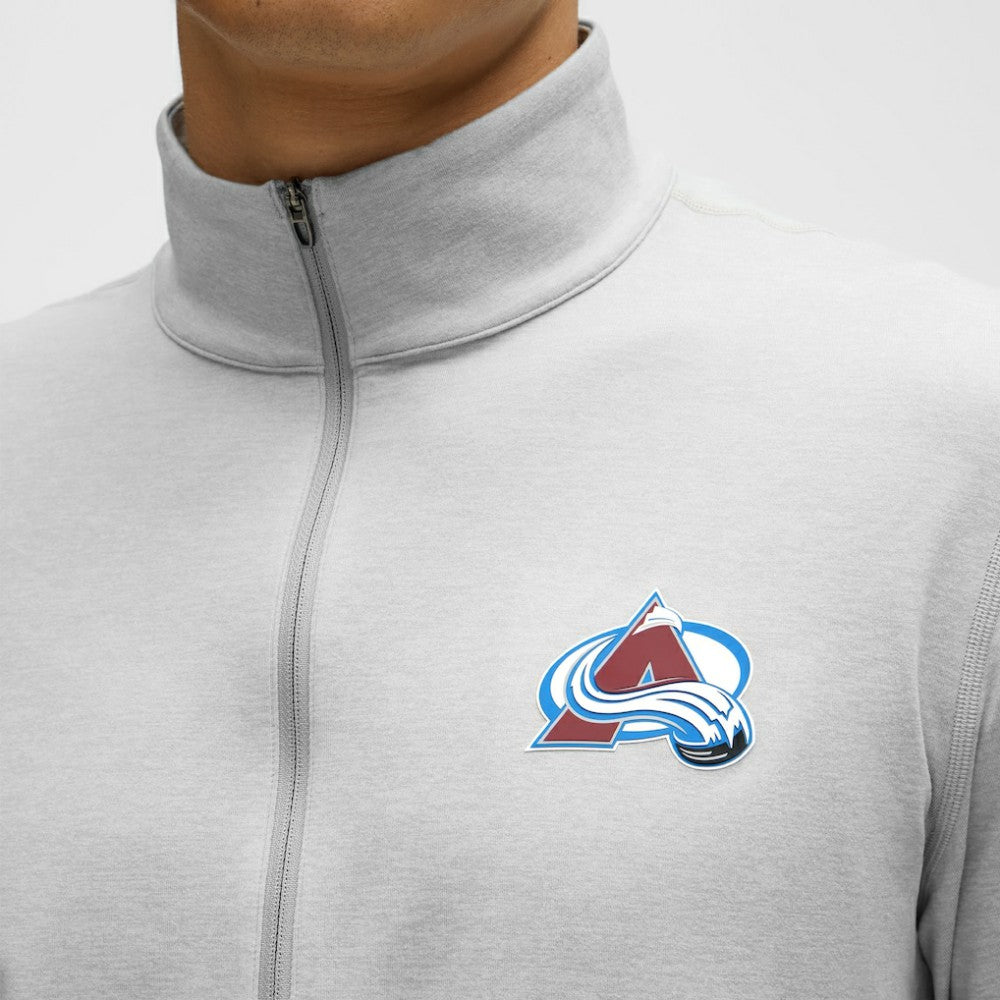 Colorado Avalanche lululemon Soft Jersey Half-Zip Pullover - Heather Gray - NHL 203170105