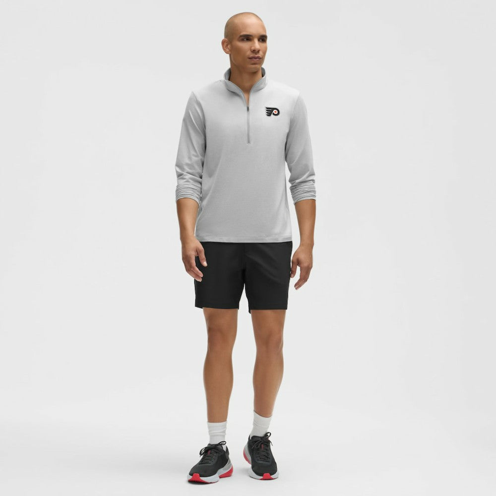 Philadelphia Flyers lululemon Soft Jersey Half-Zip Pullover - Heather Gray - NHL 203170112