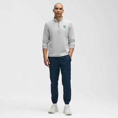 Seattle Kraken lululemon Soft Jersey Half-Zip Pullover - Heather Gray - NHL 203170113