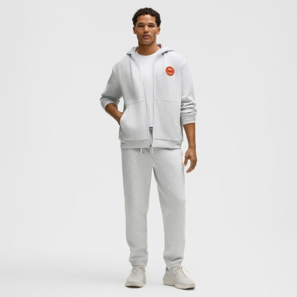 Anaheim Ducks lululemon Steady State Full-Zip Hoodie - Heathered Core Ultra Light Grey - NHL 203170172