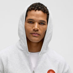 Anaheim Ducks lululemon Steady State Full-Zip Hoodie - Heathered Core Ultra Light Grey - NHL 203170172