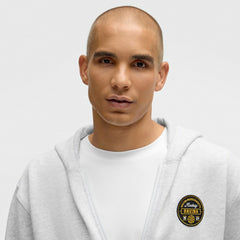 Boston Bruins lululemon Steady State Full-Zip Hoodie - Heathered Core Ultra Light Grey - NHL 203170173