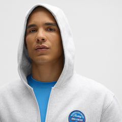 Colorado Avalanche lululemon Steady State Full-Zip Hoodie - Heathered Core Ultra Light Grey - NHL 203170178