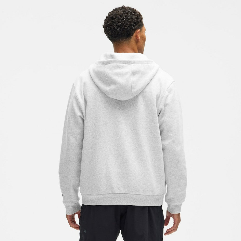 Detroit Red Wings lululemon Steady State Full-Zip Hoodie - Heathered Core Ultra Light Grey - NHL 203170181